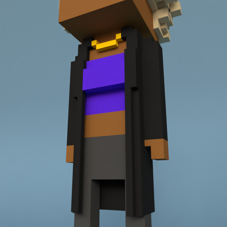 Meebit #10858 — Outfit