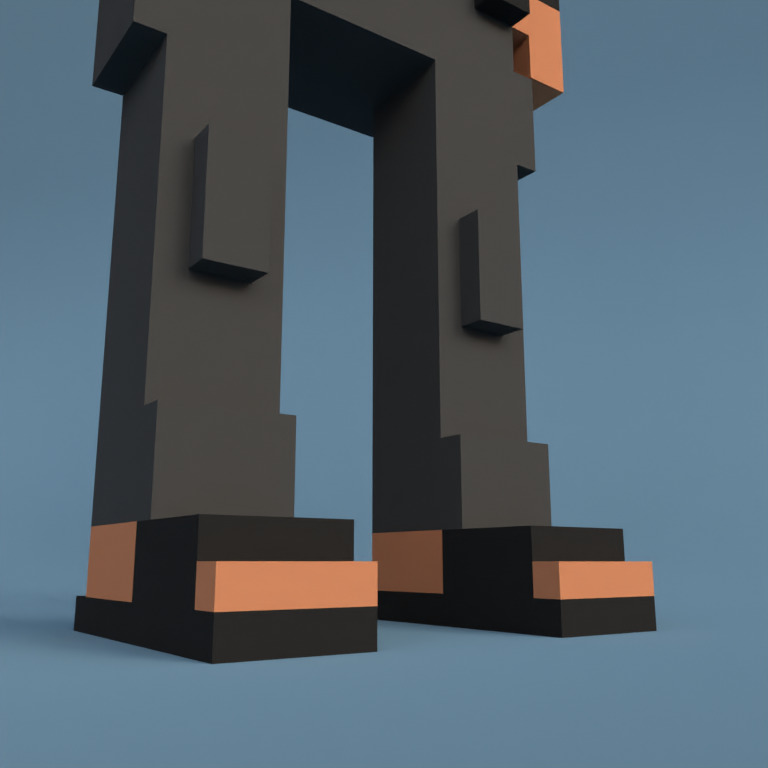 Meebit #10863 — Shoes