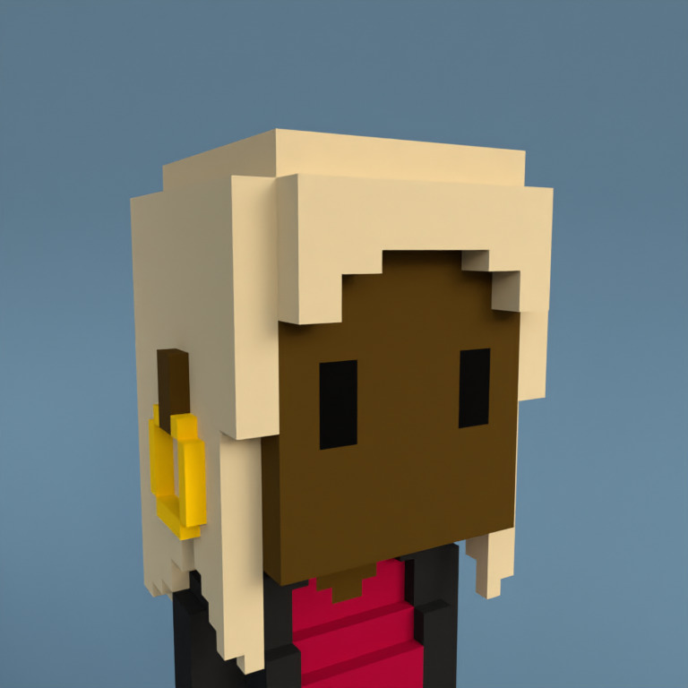 Meebit #10864 — Portrait