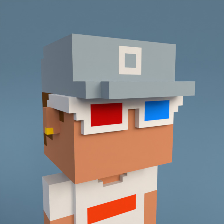 Meebit #10869 — Portrait