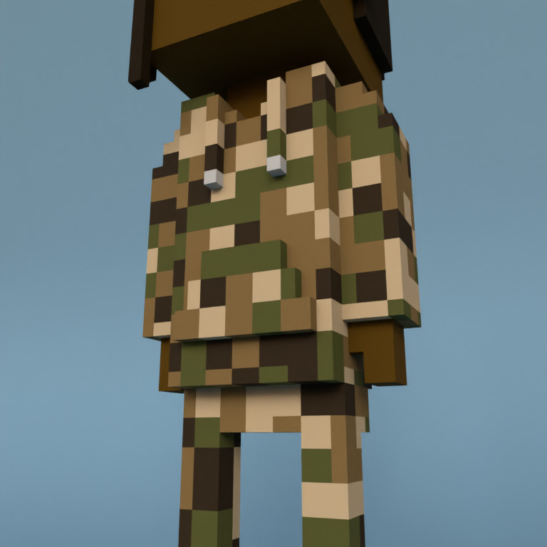 Meebit #10870 — Outfit