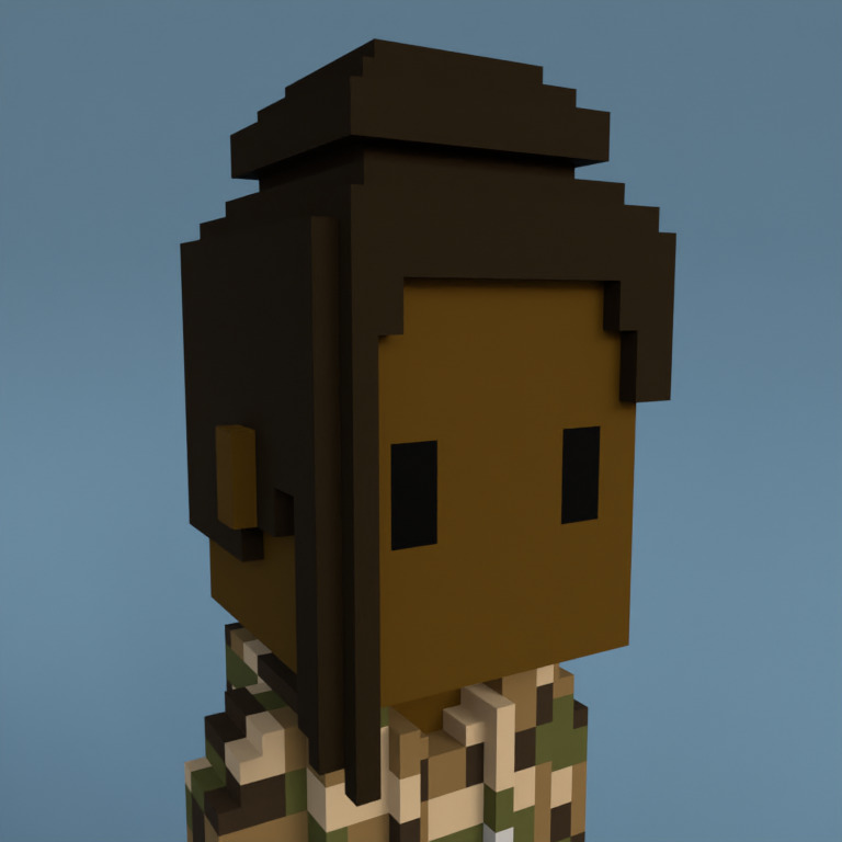 Meebit #10870 — Portrait