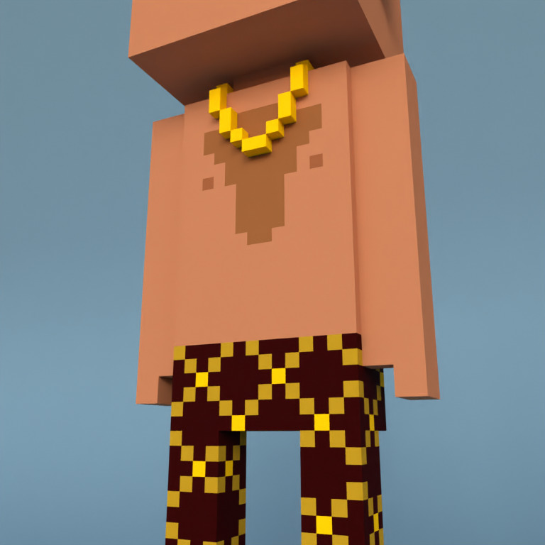 Meebit #10872 — Outfit