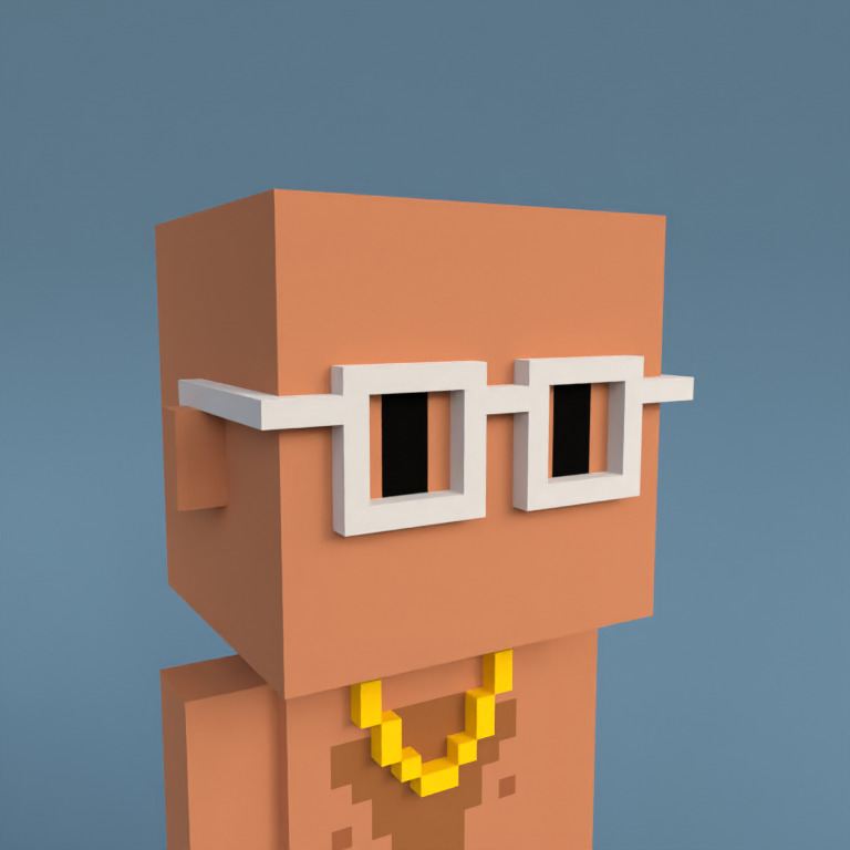 Meebit #10872 — Portrait