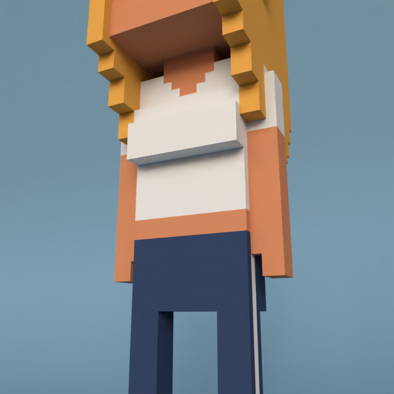Meebit #10884 — Outfit