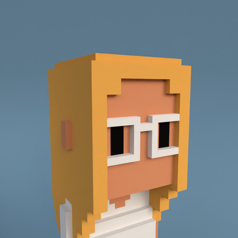 Meebit #10884 — Portrait