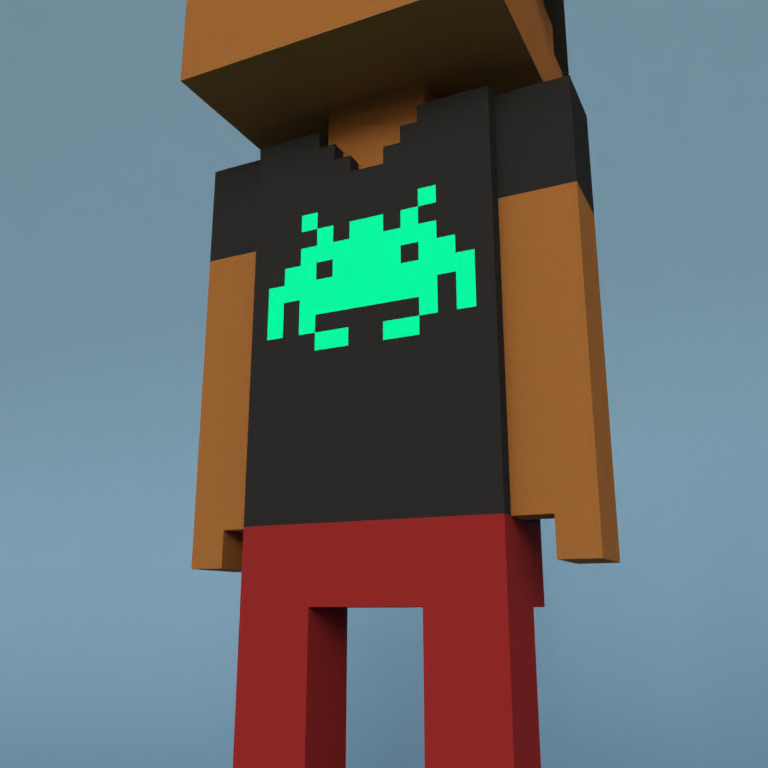 Meebit #10886 — Outfit