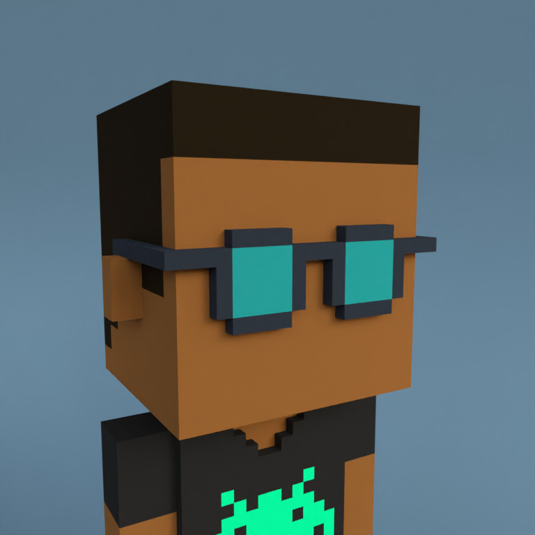 Meebit #10886 — Portrait