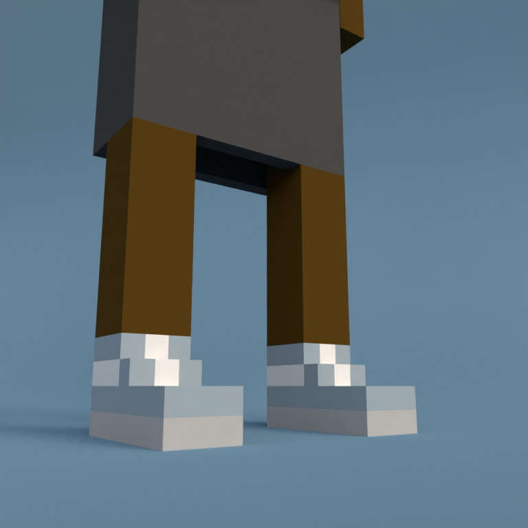 Meebit #10887 — Shoes