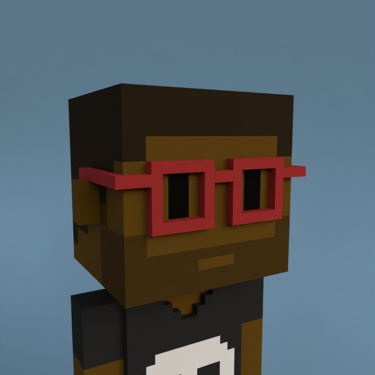 Meebit #10889 — Portrait