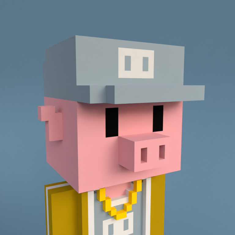 Meebit #10890 — Portrait