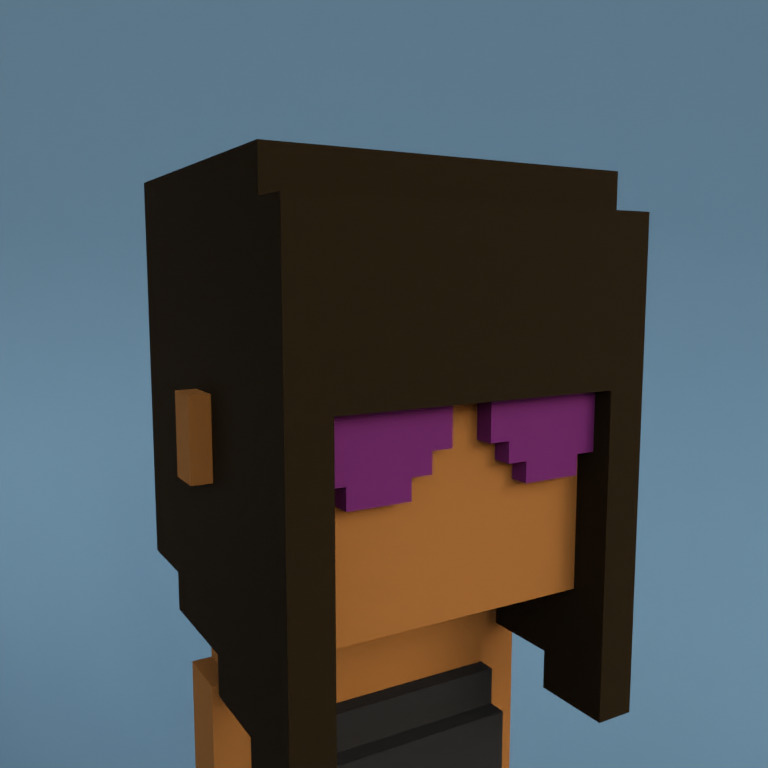 Meebit #10902 — Portrait