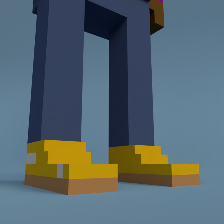Meebit #10907 — Shoes