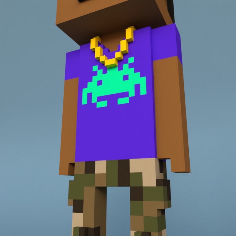 Meebit #10910 — Outfit