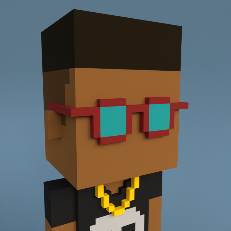 Meebit #10921 — Portrait