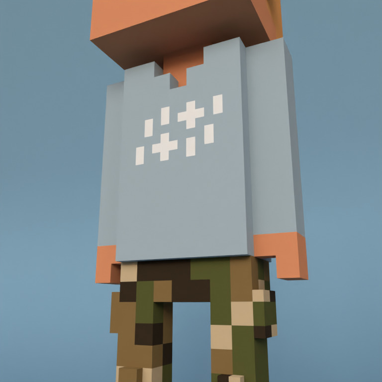 Meebit #10929 — Outfit