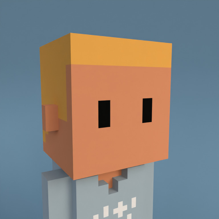 Meebit #10936 — Portrait