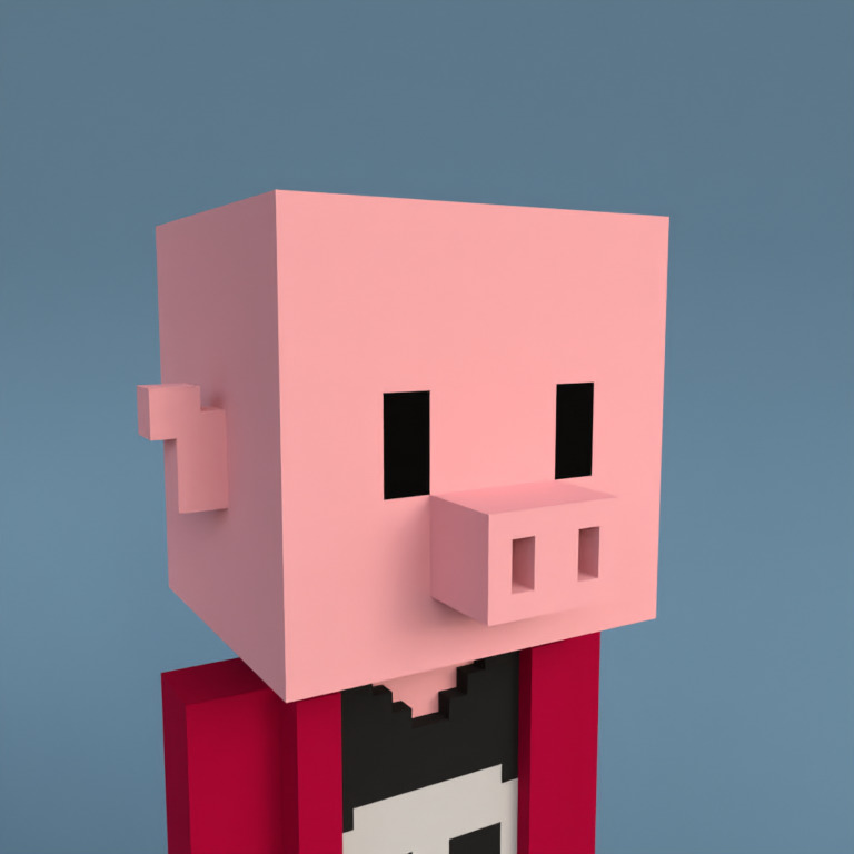 Meebit #10954 — Portrait