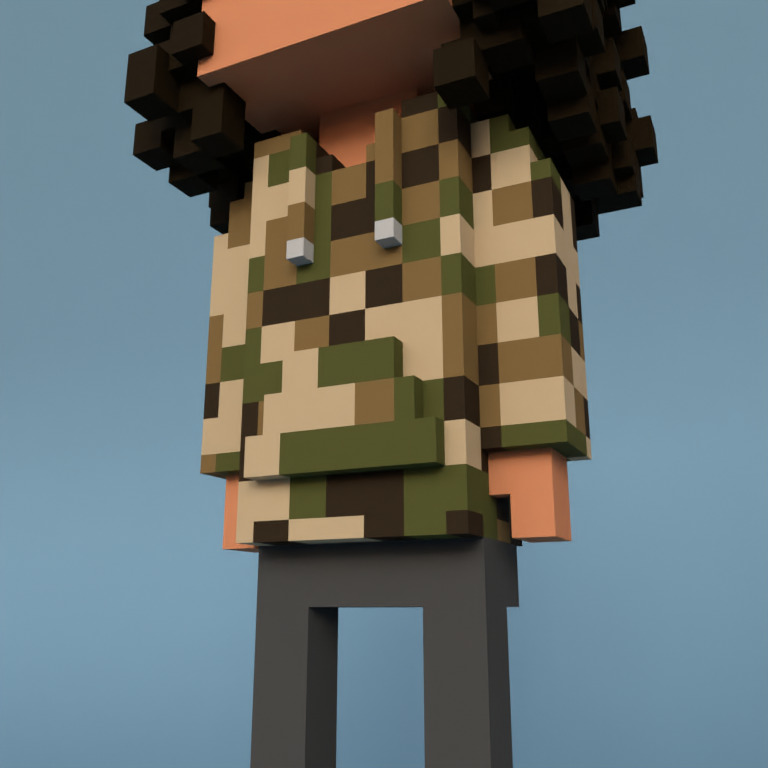 Meebit #10957 — Outfit
