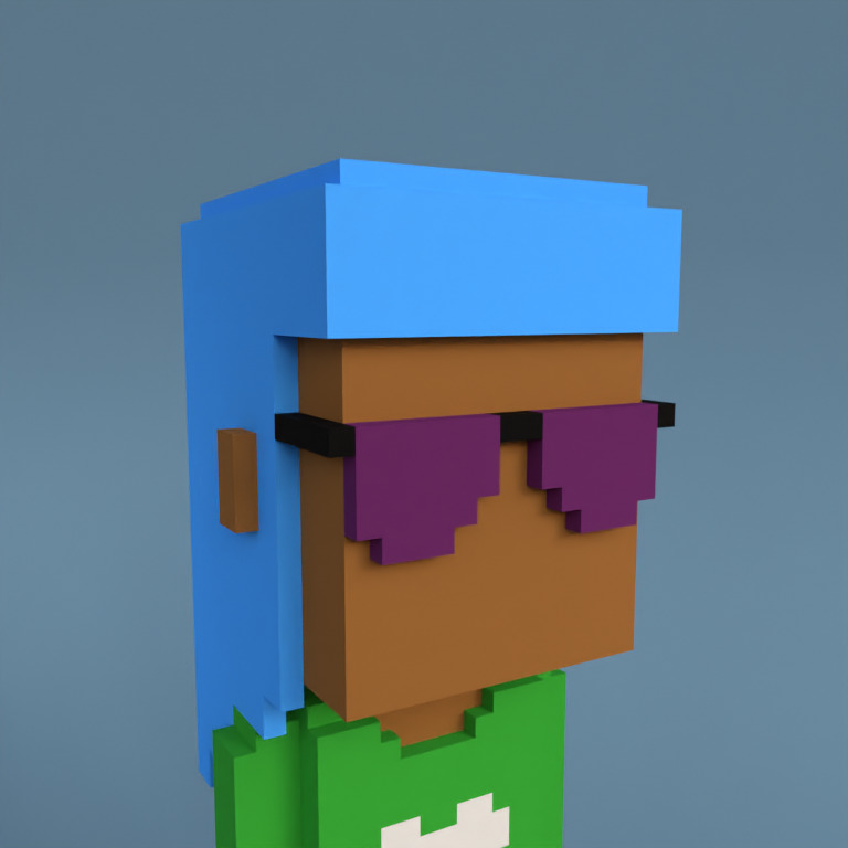 Meebit #10969 — Portrait