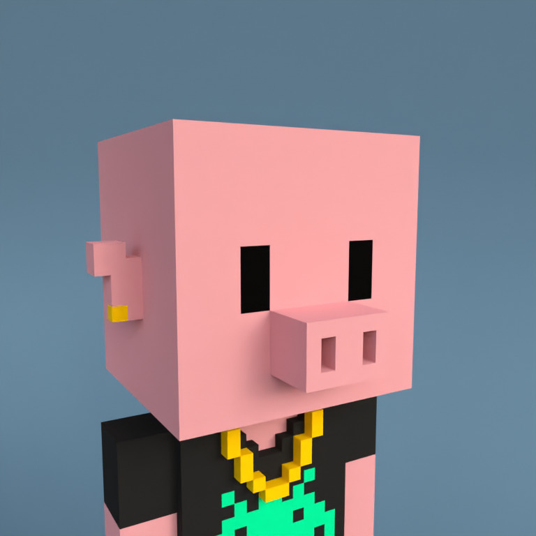 Meebit #10970 — Portrait