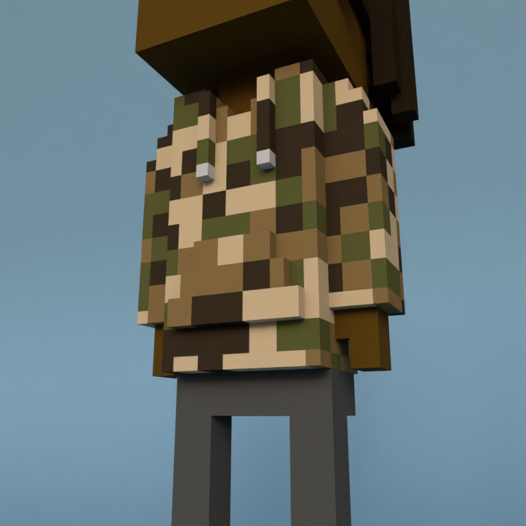 Meebit #10983 — Outfit