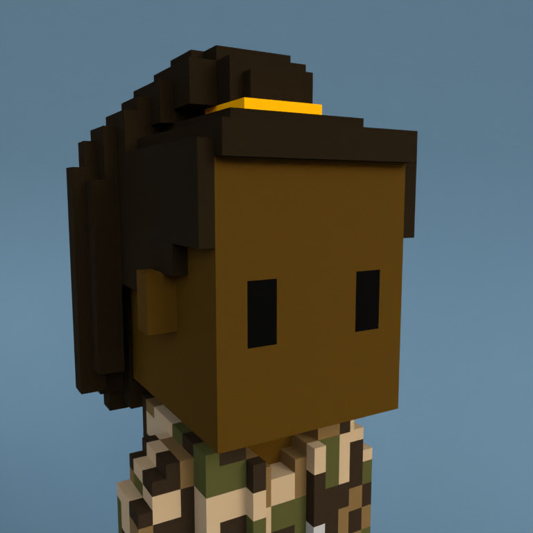 Meebit #10983 — Portrait