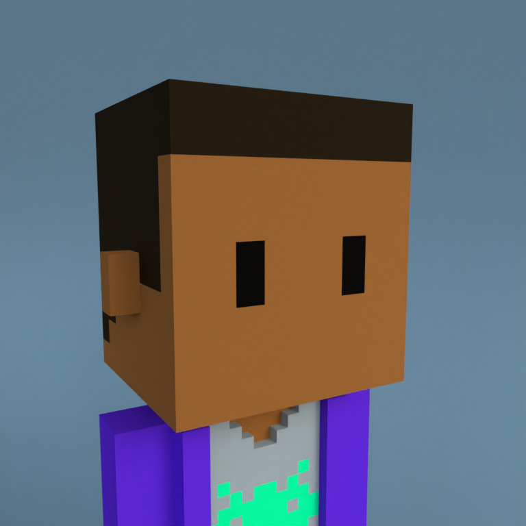 Meebit #10986 — Portrait