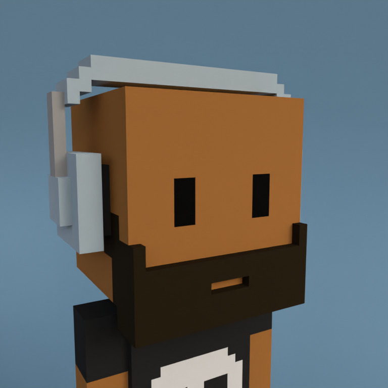 Meebit #10987 — Portrait