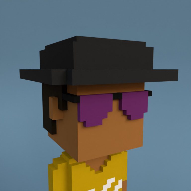 Meebit #10990 — Portrait