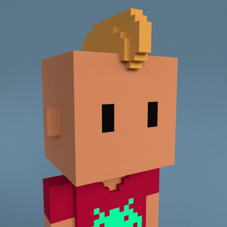 Meebit #11002 — Portrait