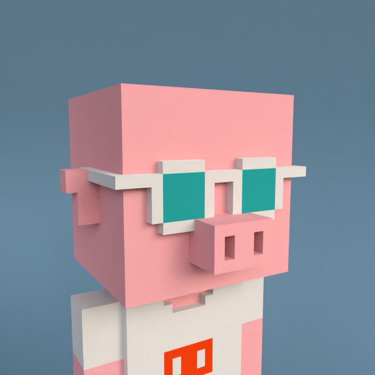 Meebit #11004 — Portrait
