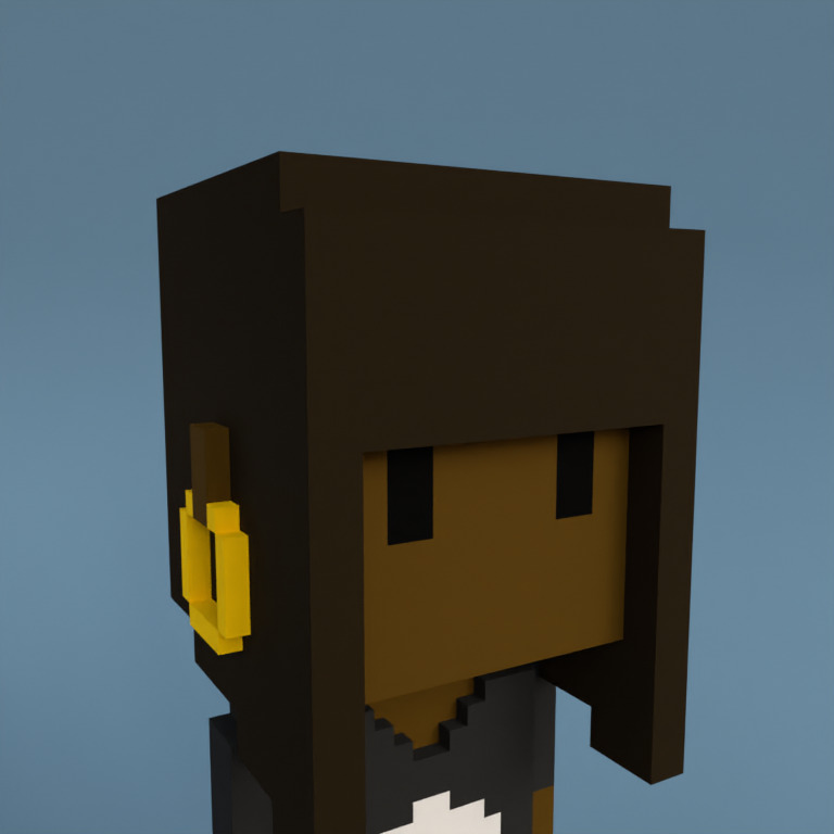Meebit #11010 — Portrait