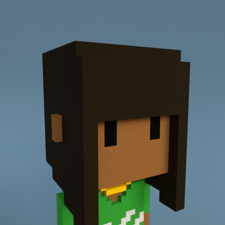 Meebit #11012 — Portrait