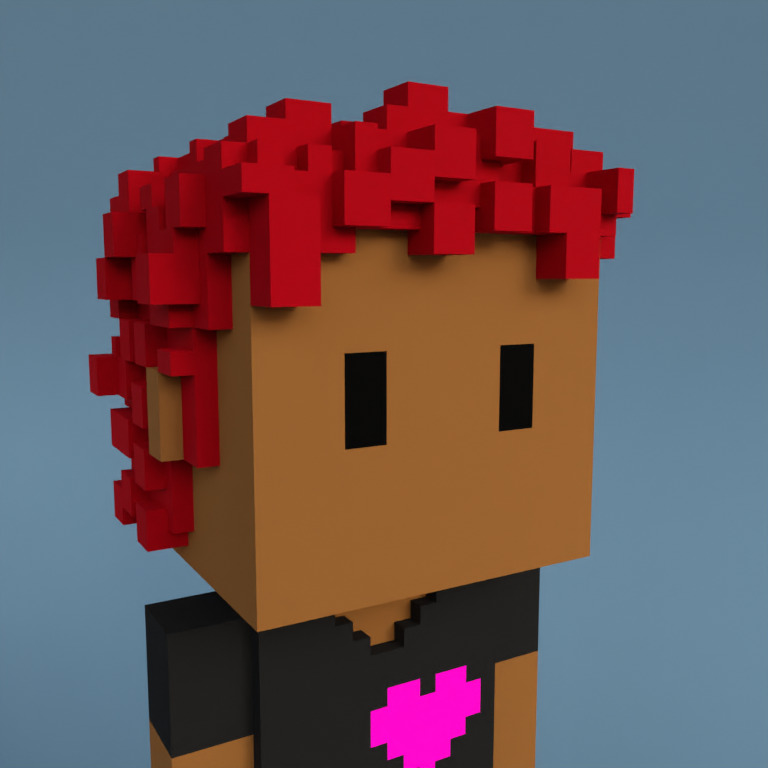Meebit #11015 — Portrait