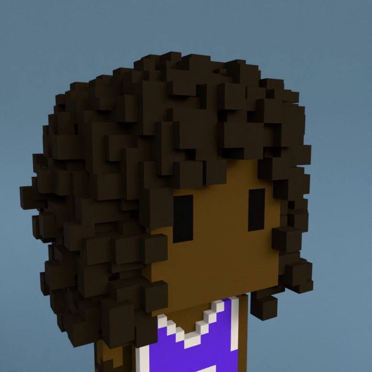 Meebit #11018 — Portrait