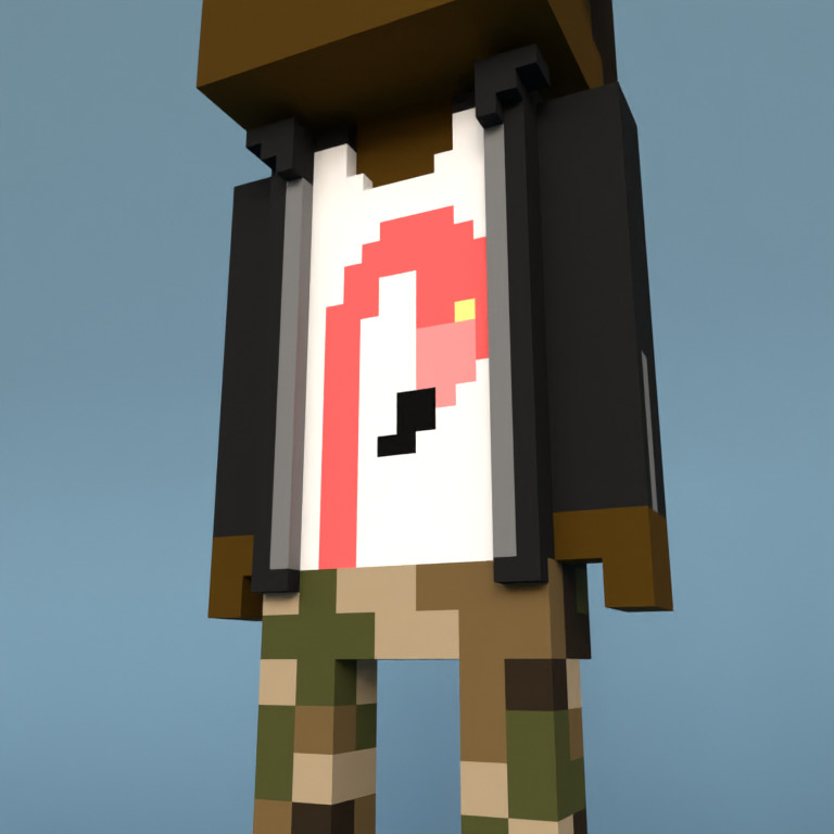 Meebit #11019 — Outfit