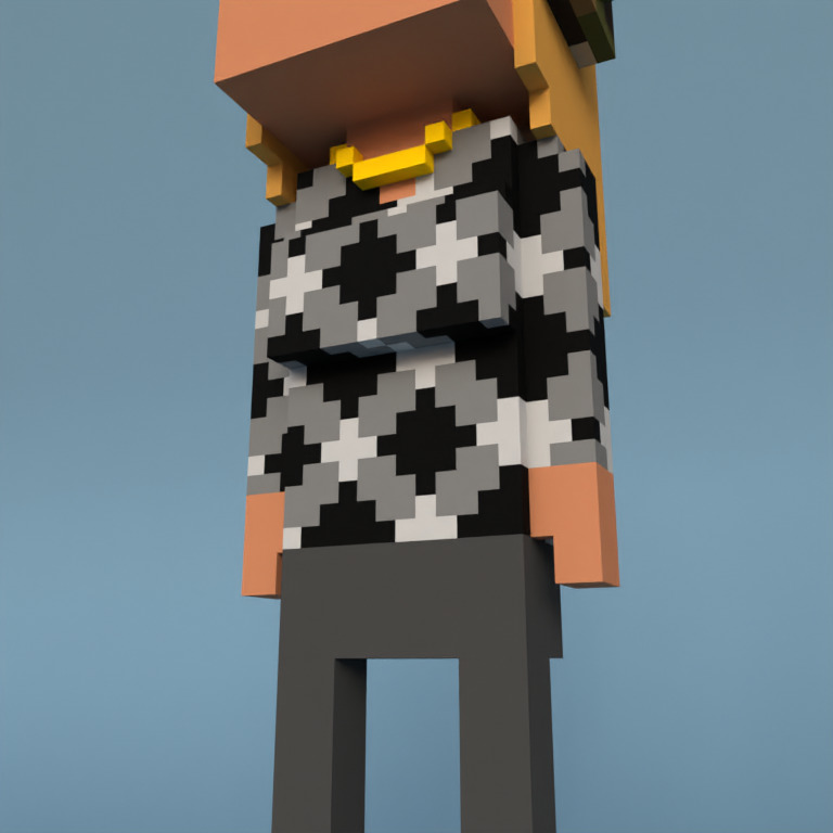Meebit #11020 — Outfit