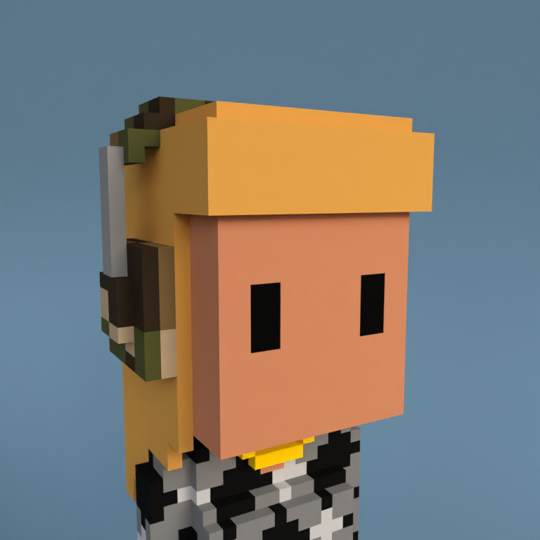 Meebit #11020 — Portrait
