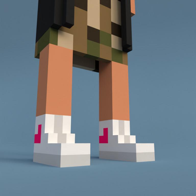 Meebit #11021 — Shoes