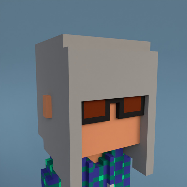 Meebit #11028 — Portrait
