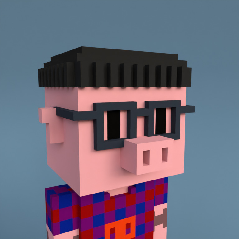 Meebit #11033 — Portrait