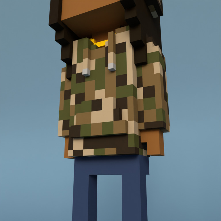 Meebit #11056 — Outfit