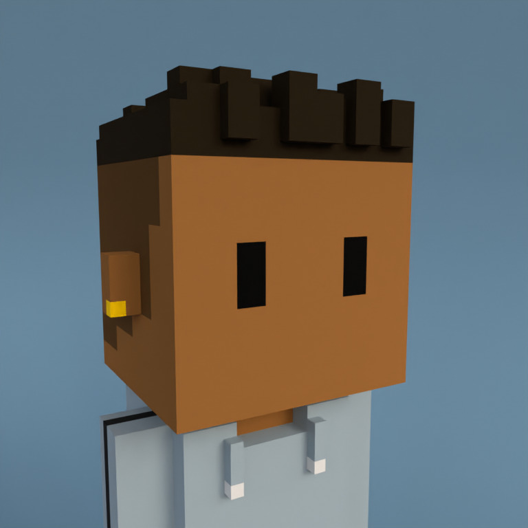 Meebit #11077 — Portrait