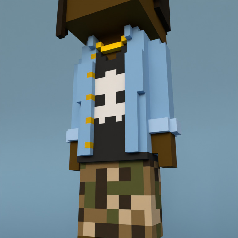 Meebit #11087 — Outfit