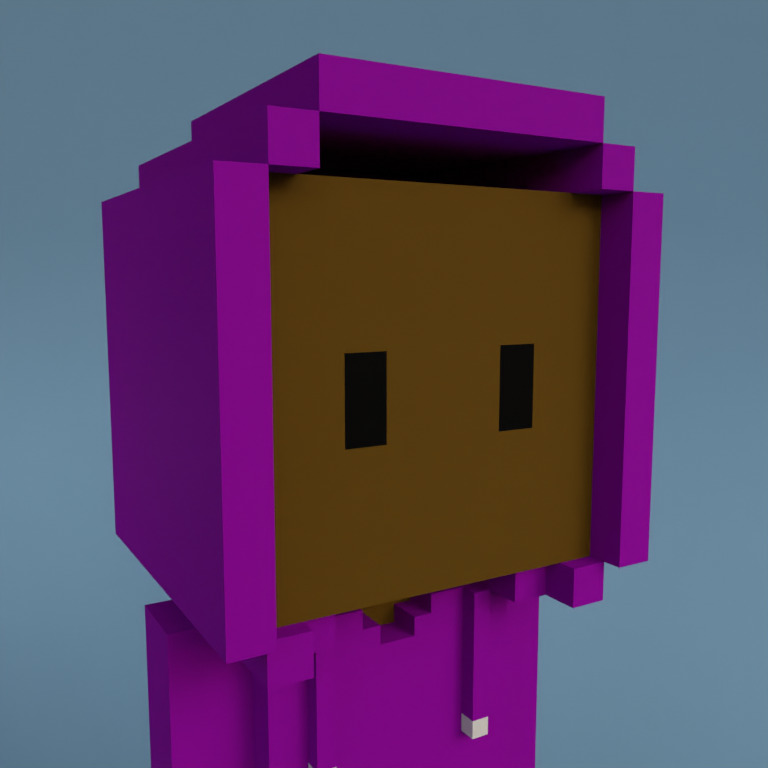 Meebit #11099 — Portrait