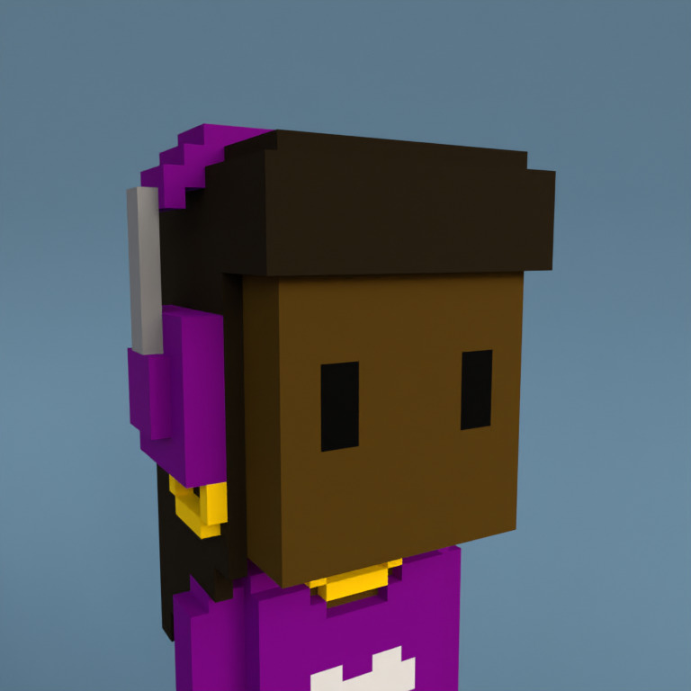 Meebit #11104 — Portrait