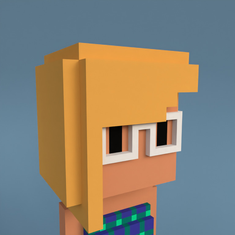 Meebit #11117 — Portrait