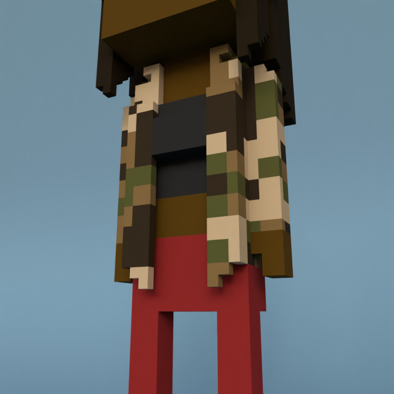 Meebit #11127 — Outfit