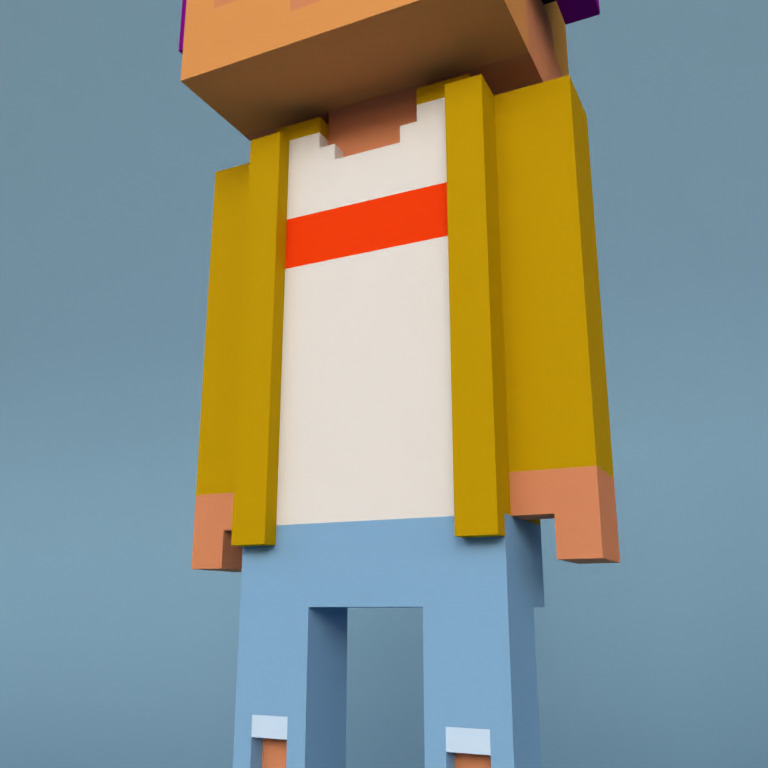Meebit #11128 — Outfit